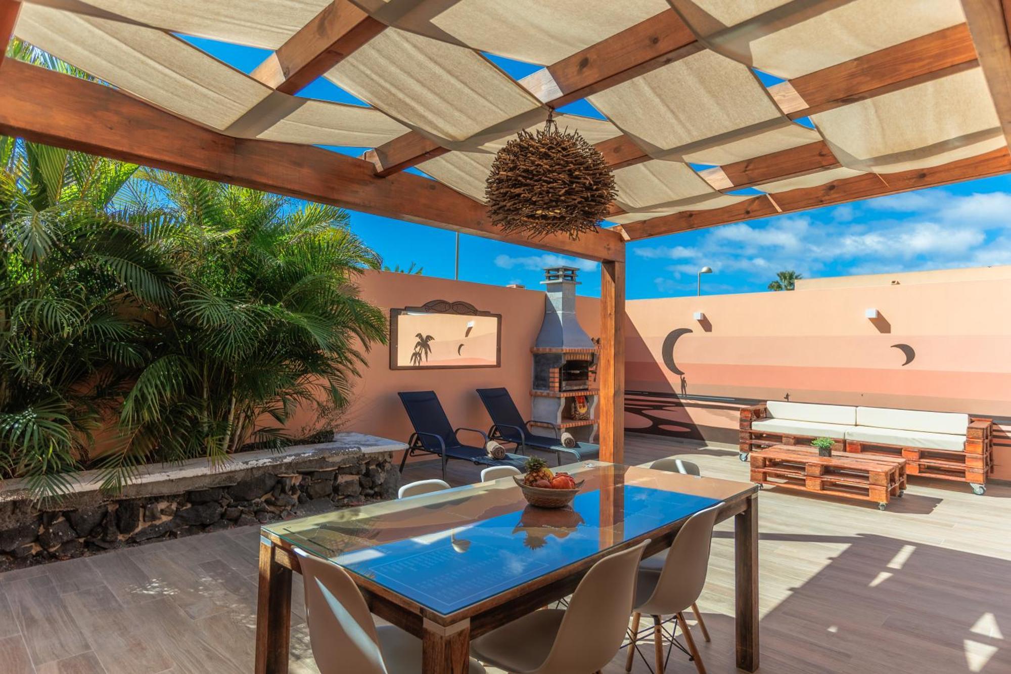 Villa Jacuzzi & Barbecue La Oliva Exterior photo