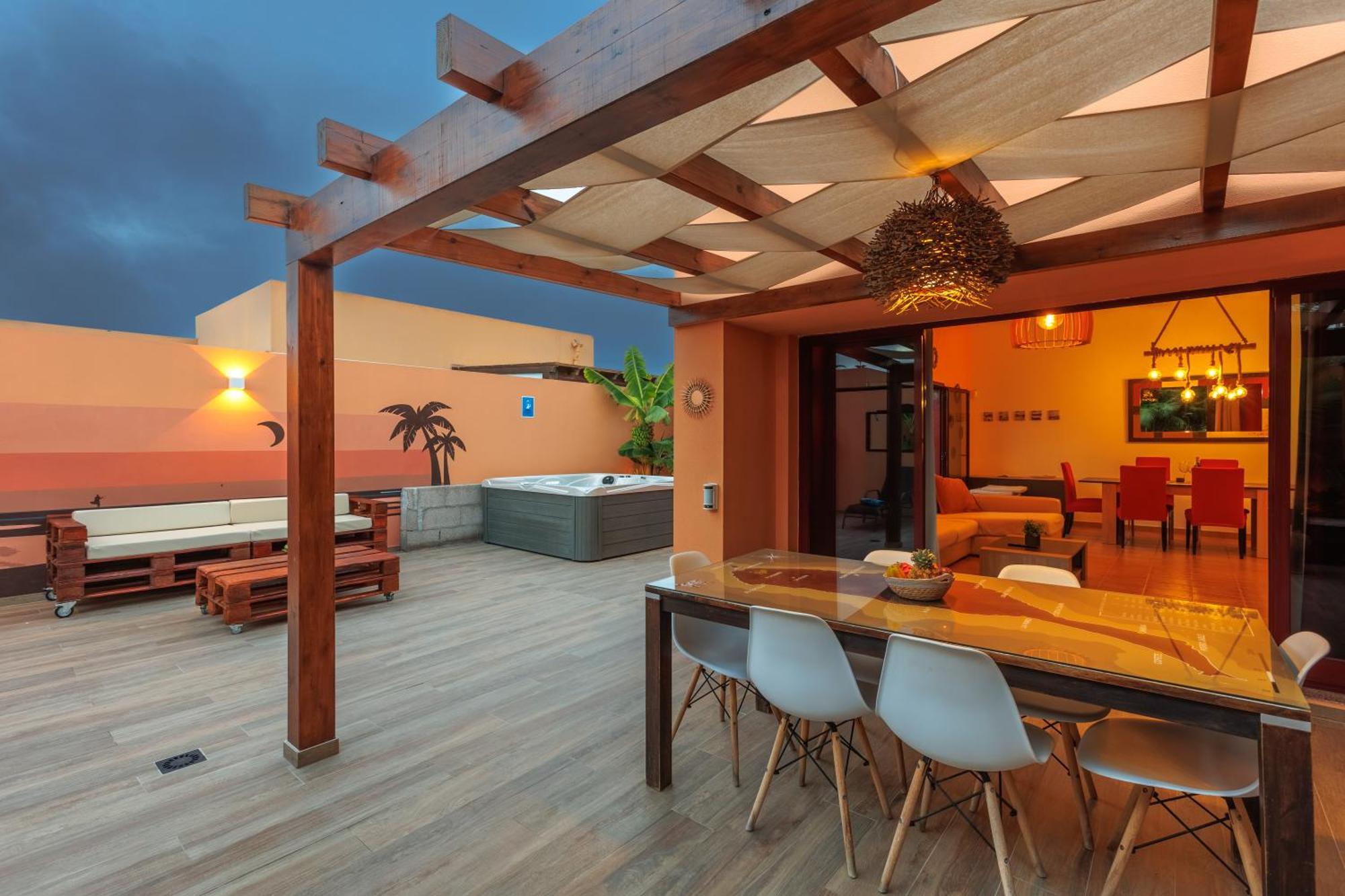 Villa Jacuzzi & Barbecue La Oliva Exterior photo